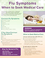 Brochure 2: Symptoms of Flu