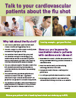 Fact Sheet 14: Talk to your cardiovascular patients about the flu shot