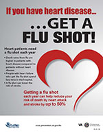 Flu 53 - If you have Heart Disease... Get a Flu Shot!