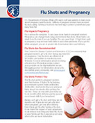 Flu Shots and Pregnancy Fact Sheet