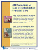Hands 29 - CDC Guidelines on Hand Decontamination for Patient Care 