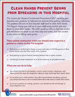 Hands 31 - Clean Hands Prevent Germs from Spreading in This Hospital 
