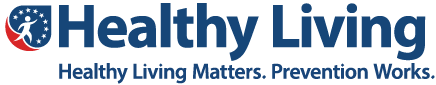 Logo for "Healthy Living Matters. Prevention Works."
